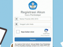 Cara Login SIM PKB Guru Pembelajar