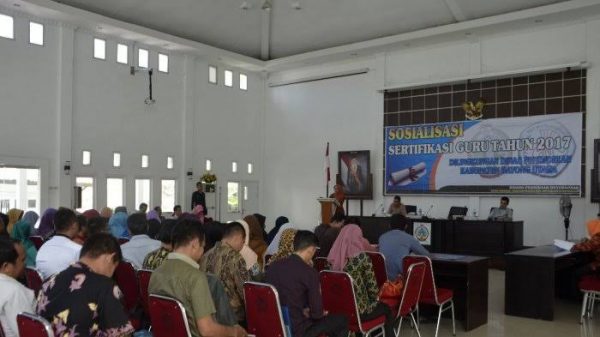 Pengumuman Pendaftaran Sertifikasi Guru