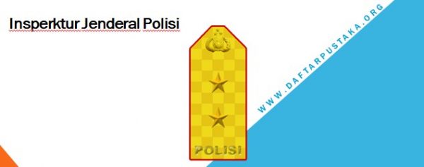 Lambang pangkat Inspektur Jenderal Polisi