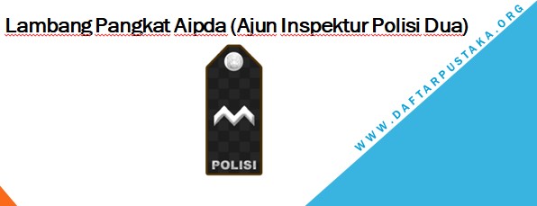 Lambang Pangkat Aipda (Ajun Inspektur Polisi Dua)