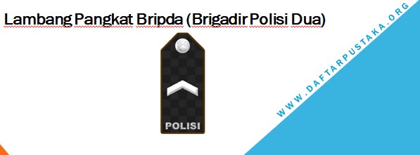 Lambang Pangkat Bripda (Brigadir Polisi Dua)