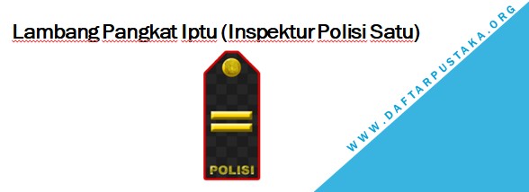 Lambang Pangkat Iptu (Inspektur Polisi Satu)