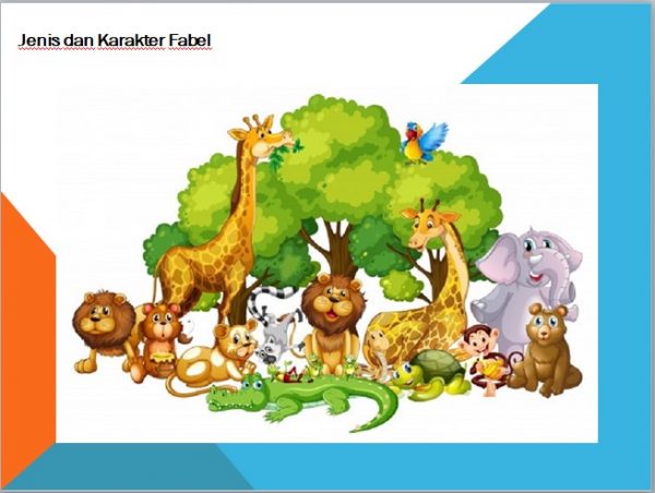 Jenis dan Karakter Fabel