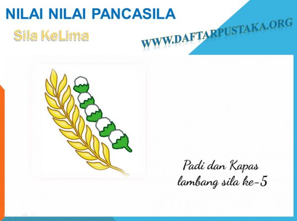SIla ke 5 Padi dan Kapas