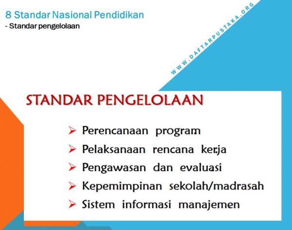 Standar pengelolaan