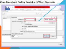 Cara Membuat Daftar Pustaka di Word Otomatis