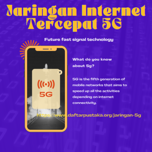 Jaringan Internet Tercepat 5G 