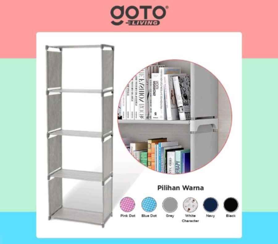 rak buku minimalis