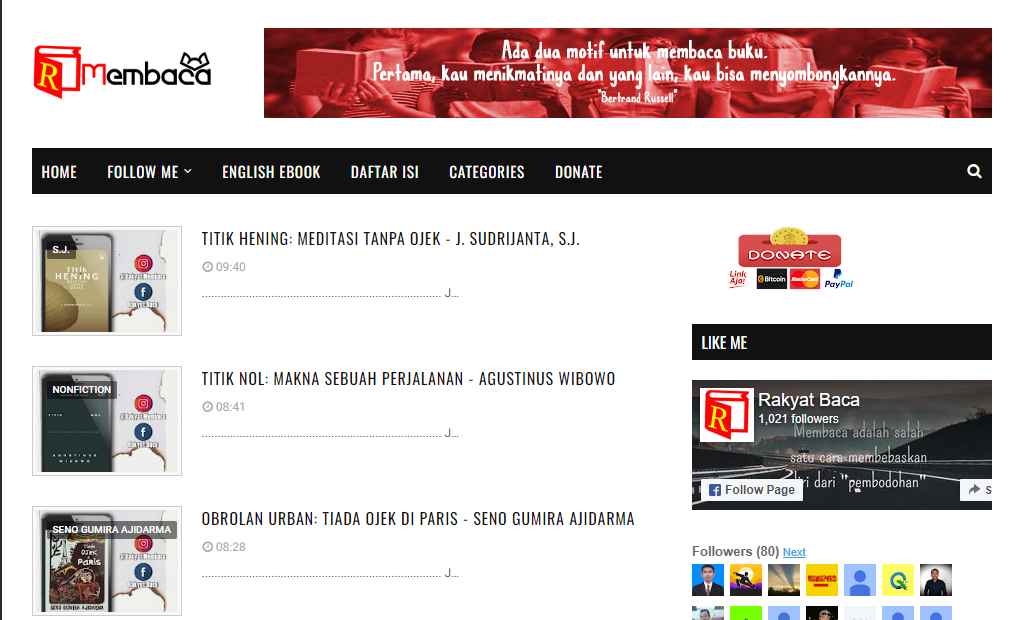 Ebook bahasa Indonesia gratis