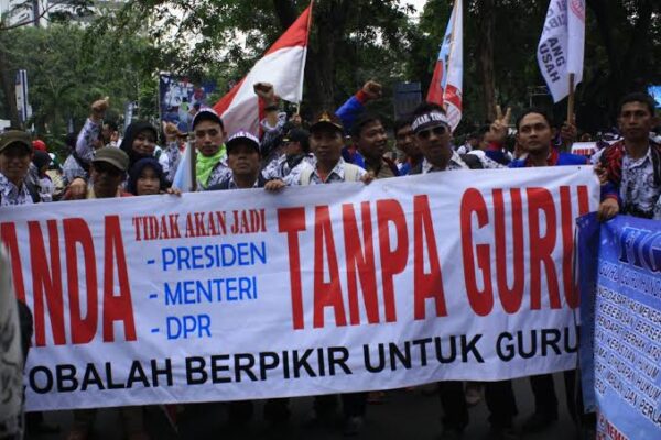 Permasalahan yang dihadapi guru